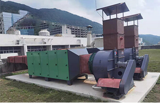 Solder waste gas treatment project of Electronic Factory