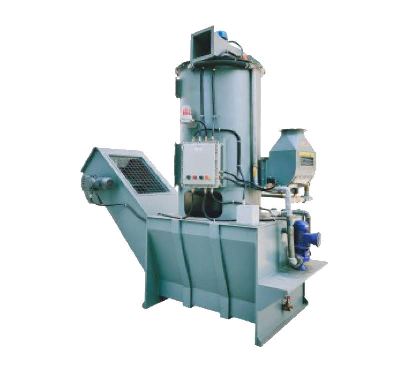 Cyclone spray dust collector